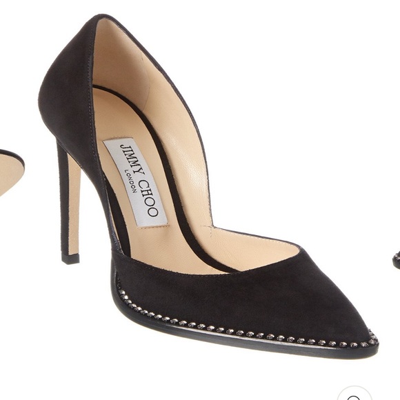 Shoes - ISO - JIMMY CHOO BABETTE 100 Suede Pumps